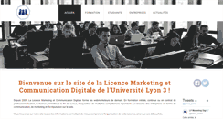 Desktop Screenshot of licence-marketing-digital.fr